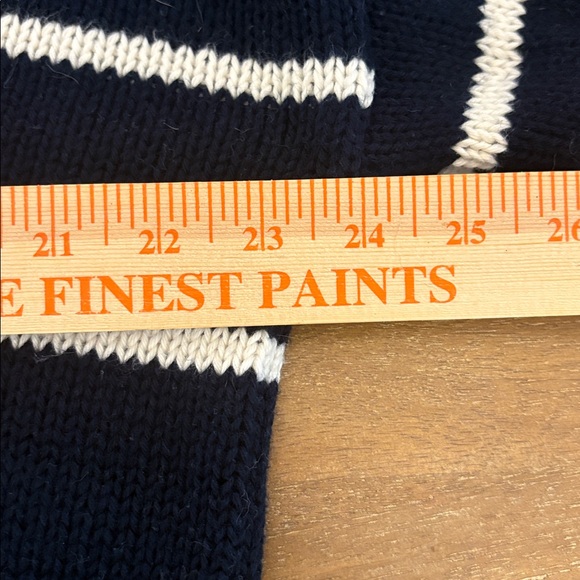 Jenni Kayne Navy and Cream Striped Sweater - Picture 5 of 6